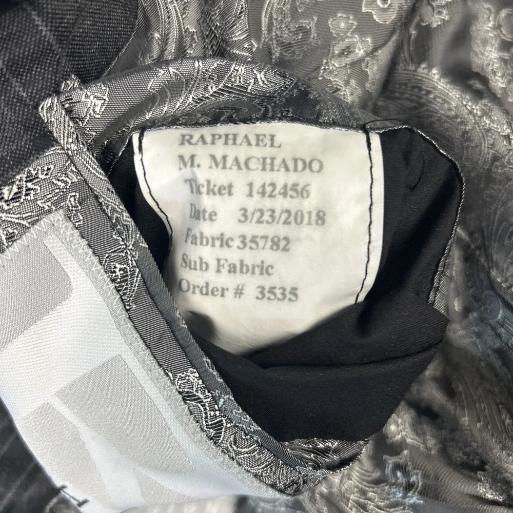 Sport Coat Hand Tailored for Manny Machado by Raphael Wardrobe Design Wool‎